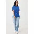 Tricou, Unisex, 2502E10453, iqoniq, Bumbac, Albastru royal, XXL