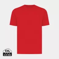   Tricou la baza gatului, Unisex, maneca scurta, iqoniq, 2401E13434, Bumbac, Rosu, XS