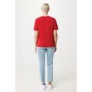 Tricou, Unisex, 2502E10447, iqoniq, Bumbac, Rosu, XXS
