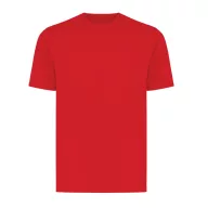   Tricou la baza gatului, Unisex, maneca scurta, iqoniq, 2401E13436, Bumbac, Rosu, 3XL