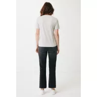   Tricou la baza gatului, Unisex, maneca scurta, iqoniq, 2401E13444, Bumbac, Gri light, XXL
