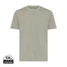 Tricou la baza gatului, Unisex, maneca scurta, iqoniq, 2401E13448, Bumbac, Verde light, S