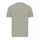 Tricou la baza gatului, Unisex, maneca scurta, iqoniq, 2401E13449, Bumbac, Verde light, XL