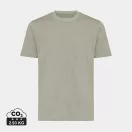 Tricou la baza gatului, Unisex, maneca scurta, iqoniq, 2401E13450, Bumbac, Verde light, XS