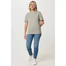 Tricou, Unisex, 2502E10433, iqoniq, Bumbac, Verde light, XXS