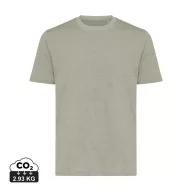   Tricou la baza gatului, Unisex, maneca scurta, iqoniq, 2401E13452, Bumbac, Verde light, 3XL
