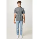Tricou, Unisex, 2502E10430, iqoniq, Bumbac, Gri antracit, XXS