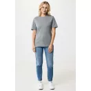 Tricou, Unisex, 2502E10430, iqoniq, Bumbac, Gri antracit, XXS