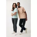 Tricou, Unisex, 2502E10445, iqoniq, Bumbac, Portocaliu peach, XXS