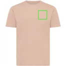 Tricou, Unisex, 2502E10445, iqoniq, Bumbac, Portocaliu peach, XXS