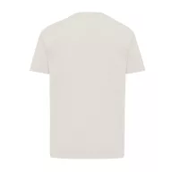   Tricou cu maneca scurta, la baza gatului, Casual, Unisex, iqoniq, 2410E19425, Bumbac, Crem, XS