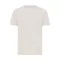 Tricou cu maneca scurta, la baza gatului, Casual, Unisex, iqoniq, 2410E19428, Bumbac, Crem, XXS