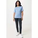 Tricou, Unisex, 2502E10431, iqoniq, Bumbac, Albastru light, XXS