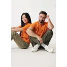 Tricou, Unisex, 2502E10441, iqoniq, Bumbac, Portocaliu, XS