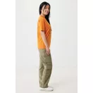 Tricou, Unisex, 2502E10442, iqoniq, Bumbac, Portocaliu, XXL
