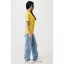 Tricou, Unisex, 2502E10465, iqoniq, Bumbac, Galben, L