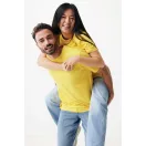 Tricou, Unisex, 2502E10469, iqoniq, Bumbac, Galben, XS