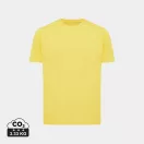 Tricou, Unisex, 2502E10472, iqoniq, Bumbac, Galben, 3XL