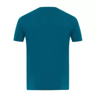   Tricou la baza gatului cu maneca scurta, iqoniq, 2610E15957, Unisex, Bumbac, Albastru Dark Teal, XXL