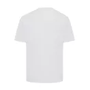 Tricou cu maneca scurta, la baza gatului, Casual, Unisex, iqoniq, 2410E19571, Bumbac, Alb recycled, XXS