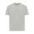 Tricou cu maneca scurta, la baza gatului, Casual, Unisex, iqoniq, 2410E19518, Bumbac, Gri, XXL