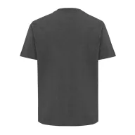   Tricou cu maneca scurta, la baza gatului, Casual, Unisex, iqoniq, 2410E19486, Bumbac, Gri heather anthracite, 5XL