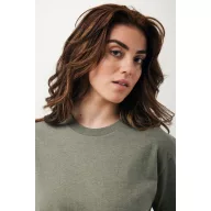   Tricou unisex, 2509E17239, iqoniq, 61x49x0.5 cm, Bumbac, Verde heather, XXS