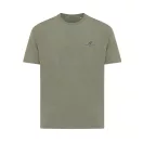 Tricou unisex, 2509E17239, iqoniq, 61x49x0.5 cm, Bumbac, Verde heather, XXS