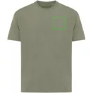 Tricou unisex, 2509E17239, iqoniq, 61x49x0.5 cm, Bumbac, Verde heather, XXS