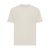 Tricou cu maneca scurta, la baza gatului, Casual, Unisex, iqoniq, 2410E19546, Bumbac, Crem natur, XL