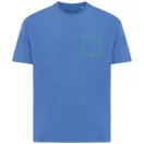 Tricou, Unisex, 2502E10474, iqoniq, Bumbac, Albastru heather, 5XL