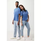 Tricou, Unisex, 2502E10475, iqoniq, Bumbac, Albastru heather, XXS