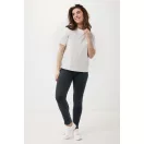 Tricou cu maneca scurta, la baza gatului, Casual, Unisex, iqoniq, 2410E19540, Bumbac, Crem, XXS
