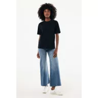   Tricou unisex, 2509E17188, iqoniq, 65x50x0.5 cm, Bumbac, Negru, XS