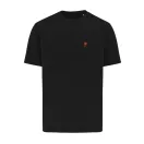 Tricou unisex, 2509E17189, iqoniq, 79x66x0.5 cm, Bumbac, Negru, XXL