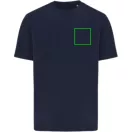 Tricou unisex, 2509E17222, iqoniq, 69x52x0.5 cm, Bumbac, Albastru navy, S