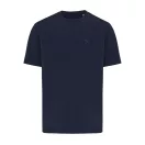 Tricou unisex, 2509E17224, iqoniq, 65x50x0.5 cm, Bumbac, Albastru navy, XS