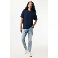   Tricou unisex, 2509E17225, iqoniq, 79x66x0.5 cm, Bumbac, Albastru navy, XXL