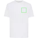 Tricou unisex, 2509E17229, iqoniq, 84x80x0.5 cm, Bumbac, Alb, 5XL