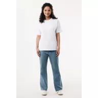   Tricou unisex, 2509E17229, iqoniq, 84x80x0.5 cm, Bumbac, Alb, 5XL