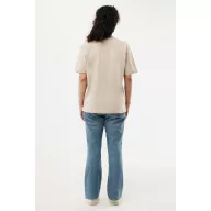   Tricou unisex, 2509E17193, iqoniq, 73x56x0.5 cm, Bumbac, Bej dessert, M