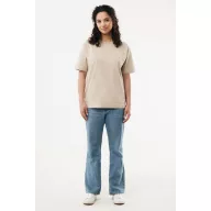   Tricou unisex, 2509E17194, iqoniq, 69x52x0.5 cm, Bumbac, Bej dessert, S