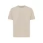 Tricou unisex, 2509E17196, iqoniq, 65x50x0.5 cm, Bumbac, Bej dessert, XS