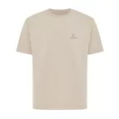 Tricou unisex, 2509E17196, iqoniq, 65x50x0.5 cm, Bumbac, Bej dessert, XS