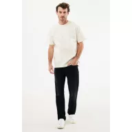   Tricou unisex, 2509E17208, iqoniq, 83x75x0.5 cm, Bumbac, Crem, 4XL