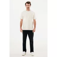   Tricou unisex, 2509E17213, iqoniq, 77x62x0.5 cm, Bumbac, Crem, XL