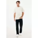 Tricou unisex, 2509E17214, iqoniq, 65x50x0.5 cm, Bumbac, Crem, XS
