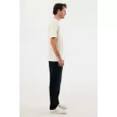 Tricou unisex, 2509E17214, iqoniq, 65x50x0.5 cm, Bumbac, Crem, XS
