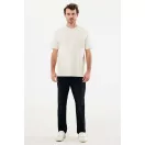 Tricou unisex, 2509E17216, iqoniq, 62x48x0.5 cm, Bumbac, Crem, XXS
