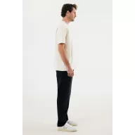   Tricou unisex, 2509E17216, iqoniq, 62x48x0.5 cm, Bumbac, Crem, XXS